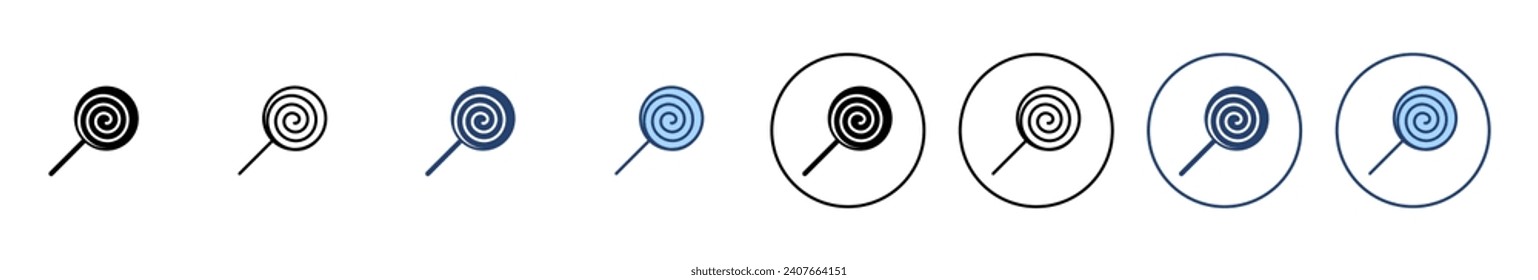 Candy icon vector. candy sign and symbol.
