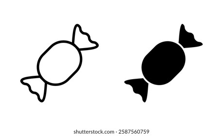 Candy icon vector. candy sign and symbol.
