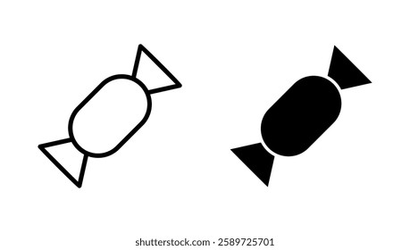 Candy icon vector. candy sign and symbol.