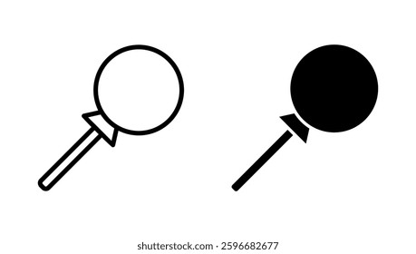 Candy icon vector. candy sign and symbol.