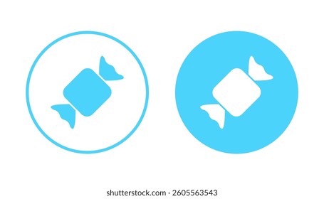 Candy icon vector. candy sign and symbol.