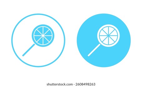 Candy icon vector. candy sign and symbol.