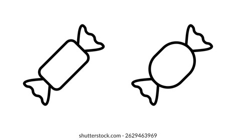 Candy icon vector. candy sign and symbol.