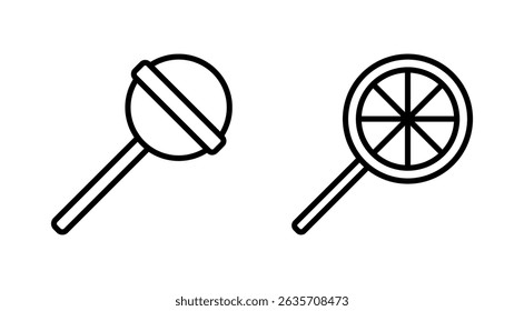 Candy icon vector. candy sign and symbol.