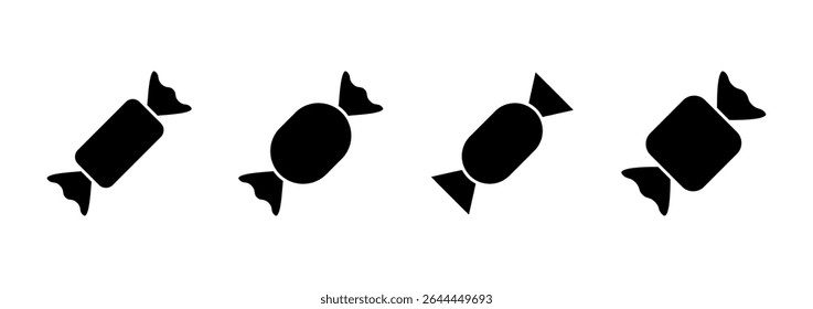 Candy icon vector. candy sign and symbol.