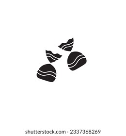 Candy icon. Vector candy icon. candy symbol  icon editable stroke, sign, symbol outline line button isolated on white