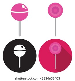 candy icon vector template illustration logo design