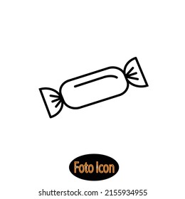 candy icon with white background