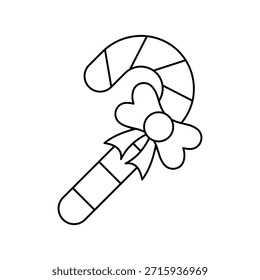 Icono de caramelo con fondo blanco Vector Ilustración de stock