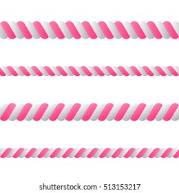 Candy, icons. Vector illustration
