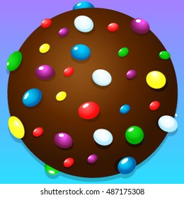 Candy item for match 3 games