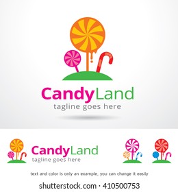 Candy Land Logo Template Design Vector 