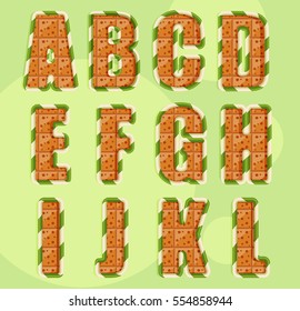Candy letters set - part 1