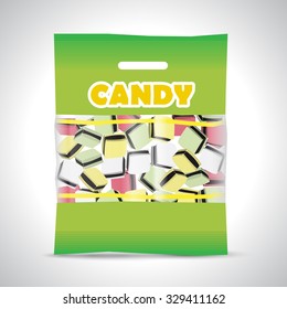 candy licorice bag