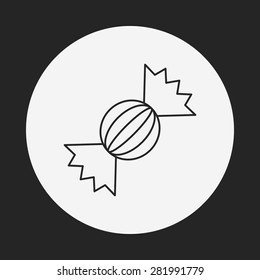 candy line icon