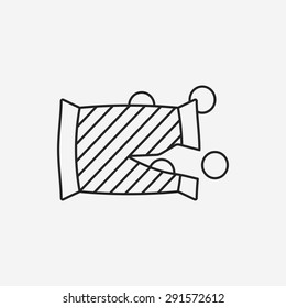 candy line icon