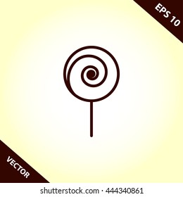 candy line icon