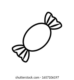 Icono de línea de caracol, logotipo aislado en fondo blanco