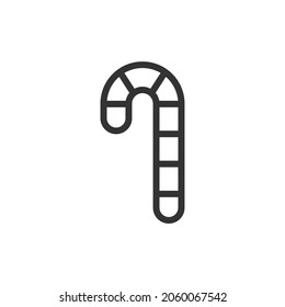 Candy line icon, sign or symbol. Premium pictogram in trendy outline style. Candy pixel perfect vector icon isolated on a white background. 