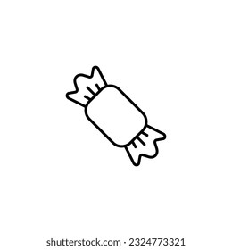Candy line icon vector design