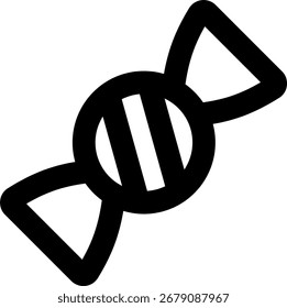 candy line style icon design