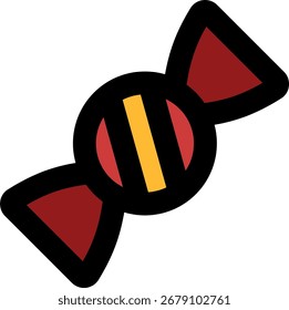 candy line style icon design