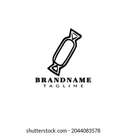 candy logo cartoon design icon modern vector cute