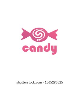 candy logo simple food and drink