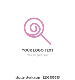 Candy logo template