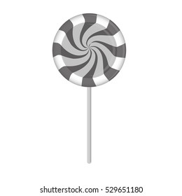 candy lollipop icon image vector illustration design 