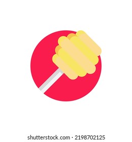 Candy lollipop vector isolated on white background