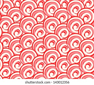 Candy lollipops seamless pattern background