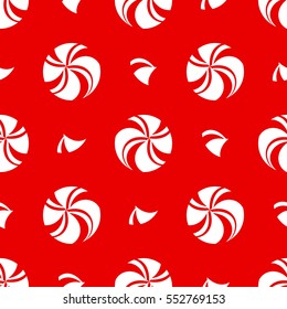 Candy lollipops seamless pattern background