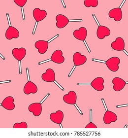candy love pattern seamless
