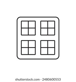 Candy mold icon, template for graphic and web design. vector illustration