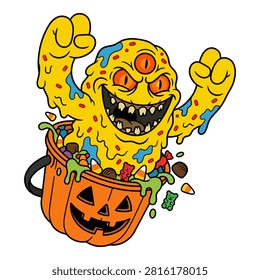 Candy monster  halloween