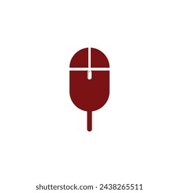 candy mouse electric logo design.