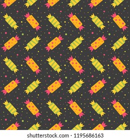 
candy on a dark background