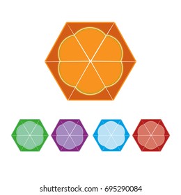Candy on a white background, logo