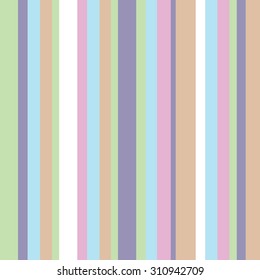 Candy Pastel Striped seamless  Pattern