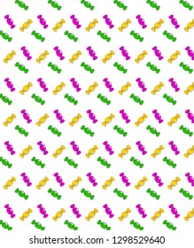 Candy pattern background