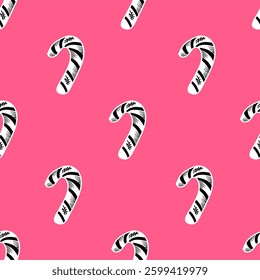 candy pattern background. lollipop pattern background. Doodle Candy Pattern background.