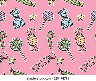 Candy pattern for your design