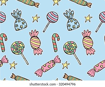 Candy pattern for your design