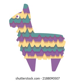 Candy pinata icon cartoon vector. Carnival pinata. Cute mayo