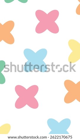 Candy Retro Shape Pastel Color with Dark Background. Retro Potrait Dark Background. High Quality Background Vector Illustration