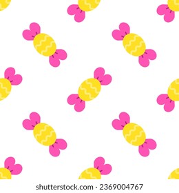 Candy seamless pattern background .