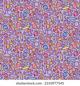candy seamless pattern background textile