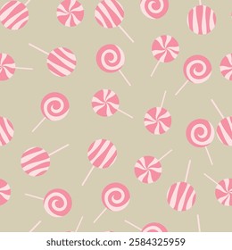 candy seamless pattern for background,cover,fabric,wrapping,etc