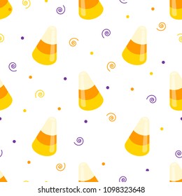 Candy seamless pattern. Vector illustration.